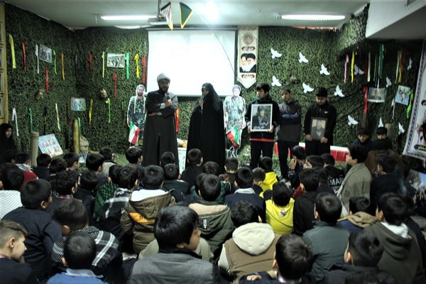 یادواره شهدای مدرسه محمدی کاشانی قم