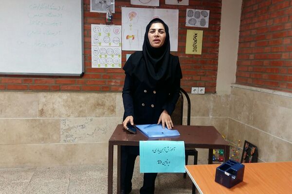 آغاز طرح مکمل یاری با آهن و ویتامین دی در مدارس کهریزک