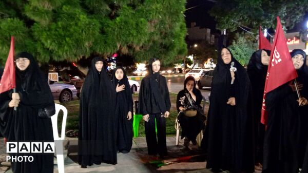 محرم در خیابان‌های شهر مشهد