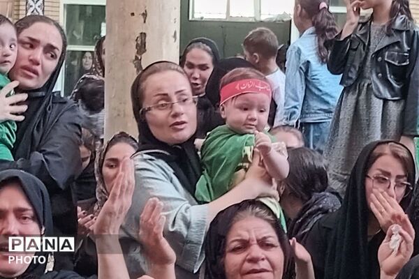 ندای «یا علی‌اصغر (ع)» از شیرخوارگان حسینی در زرقان