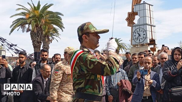 تشیع پیکر شهید محمد عباسی در گرگان