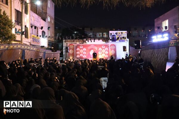 عزاداری عاشورای حسینی در مسجد حضرت صاحب الزمان(عج)