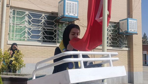 افتتاحیه المپیاد ورزشی درون مدرسه ای در دبیرستان مهر نیشابور