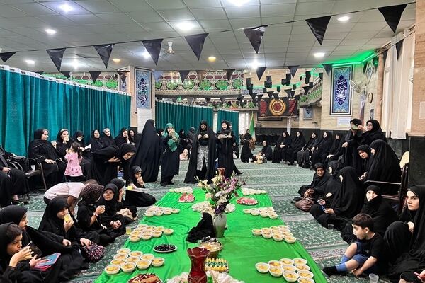 سفره حضرت رقیه(س) در مسجد امام حسن مجتبی(ع)