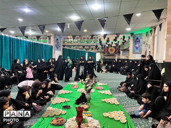 سفره حضرت رقیه(س) در مسجد امام حسن مجتبی(ع)