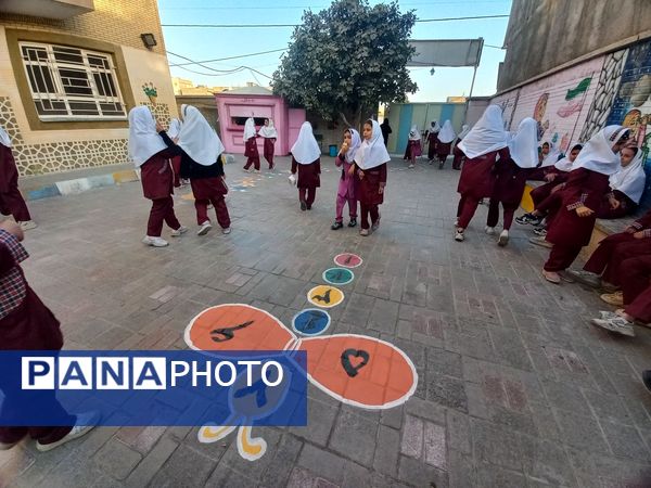 پروژه حیاط پویا در دبستان  شطیطه نیشابور