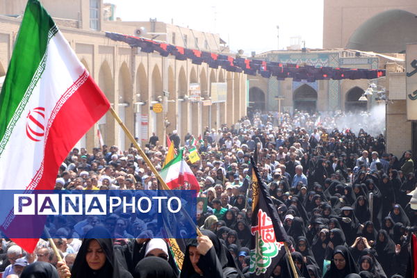 فریاد خشم مردم دارالعباده یزد 