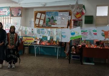 جشنواره ماها در دبستان حضرت رقیه «س» برگزار شد