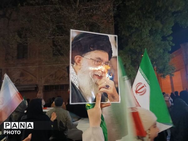 آیین چهلمین روز شهادت امام خامنه‌ای، میهمان دیار کهن نیشابور