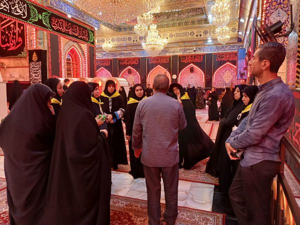 حضور کاروان فعالان طرح توانمندسازی و تحول اجتماع‌محور مازندران در عتبات عالیات 