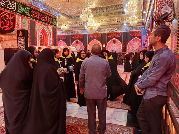 حضور کاروان فعالان طرح توانمندسازی و تحول اجتماع‌محور مازندران در عتبات عالیات 