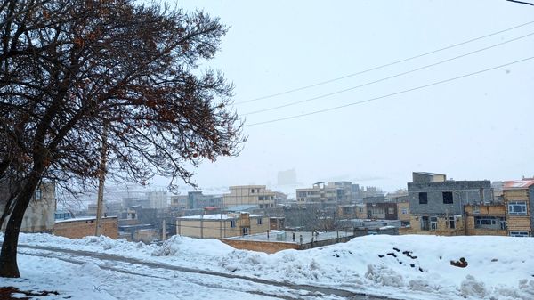 چهره زمستانی شهر فارسان 