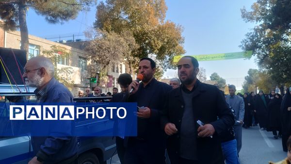 راهپیمایی مردم نیشابور و اعلام حمایت خود از مردم مظلوم عزه و لبنان 