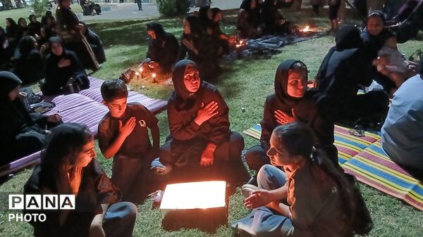 کوی بسیجیان پلدختر در سوگ قافله‌سالار عشق، اشک ماتم می‌ریزد