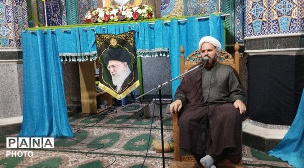 اجتماع عزاداران رهبر انقلاب در مسجد جامع شهرستان کوهبنان