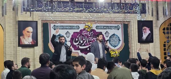 جشن نیمه شعبان در هیات حسین جان بجنورد