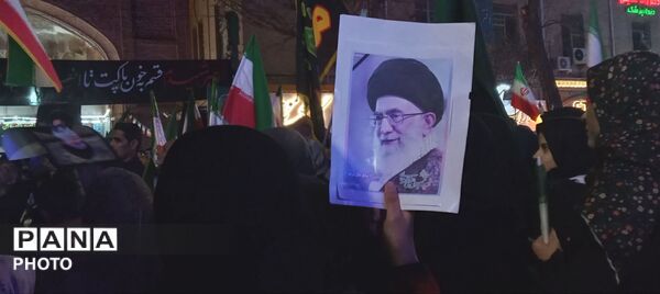 فریاد همبستگی از خیابان‌های نیشابور