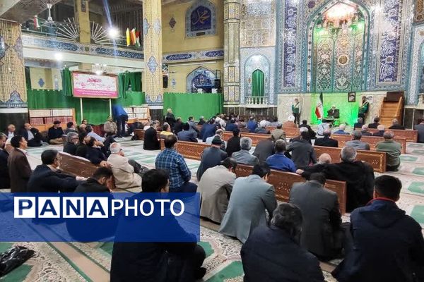 مراسم چهلم شهادت سید مقاومت و سردار نیلفروشان در شهرستان ورامین