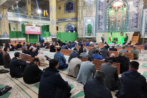 مراسم چهلم شهادت سید مقاومت و سردار نیلفروشان در شهرستان ورامین