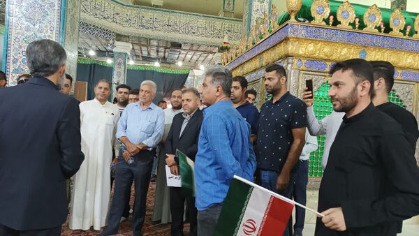 حضور فرهنگیان ناحیه ۲ اهواز در چهاردهمین دوره انتخابات ریاست جمهوری