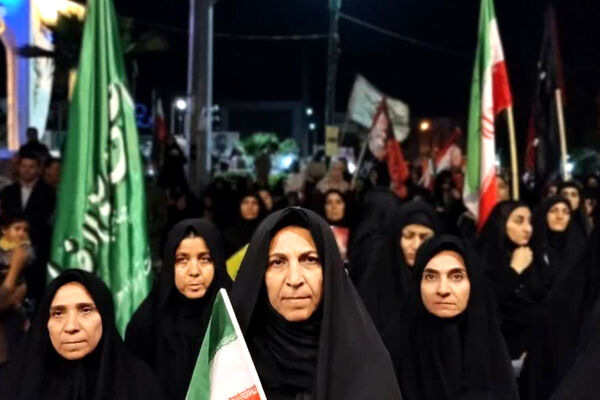 نود و دو مین حضور و اتحاد مردمی کوهدشت در دفاع از وطن