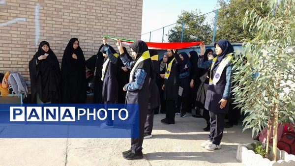 آغاز سال تحصیلی جدید در دبیرستان شاهد یاس نبی شهرستان گناباد