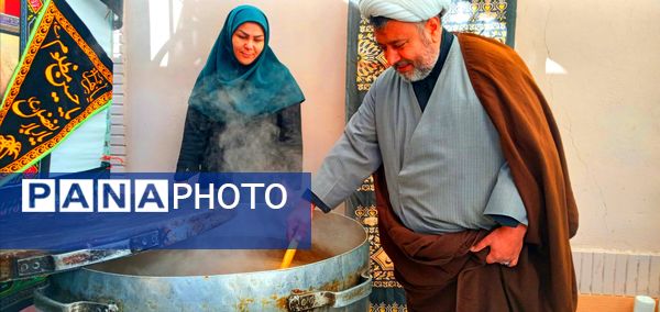 مراسم عزاداری شهادت حضرت فاطمه زهرا(س) در دبیرستان میرزا جعفر سروقد 