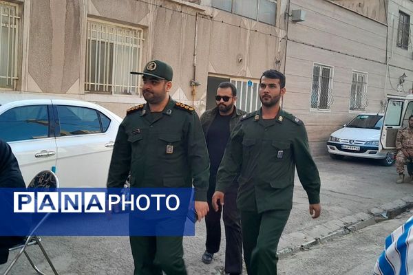 پویش «افتخار محله» و مراسم وداع با شهید گمنام در ورامین