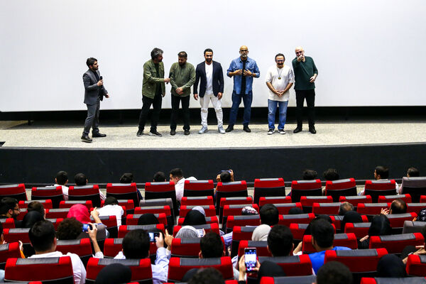 حضور بازیگران فیلم «قلب رقه» در قم