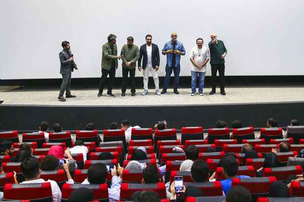 حضور بازیگران فیلم «قلب رقه» در قم