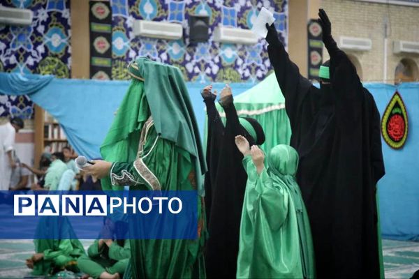 آیین تعزیه‌خوانی واقعه عاشورا در شهر اهرم تنگستان