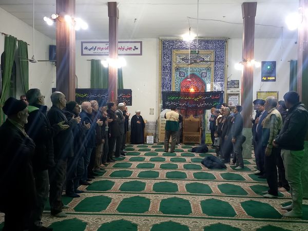 سوگواری شهادت هفتمین نور امامت در آشخانه