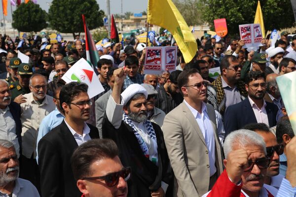 راهپیمایی روز قدس در تنگستان