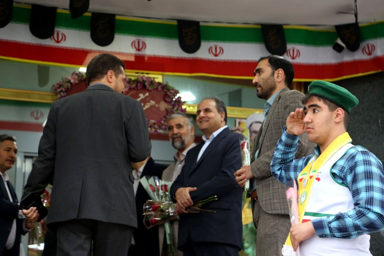 آیین سپاس معلم در اداره‌کل آموزش و پرورش آذربایجان شرقی