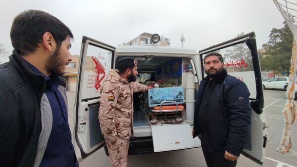 وداع با شهید گمنام در دبیرستان بی بی سلطنت قفلی ناحیه  مشهد مقدس
