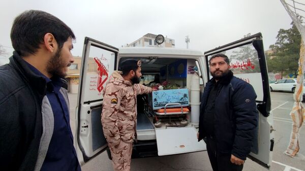 وداع با شهید گمنام در دبیرستان بی بی سلطنت قفلی ناحیه  مشهد مقدس