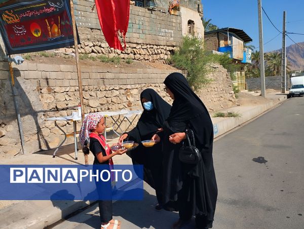 پیاده‌روی دلدادگان جامانده از کربلا در حاجی‌آباد