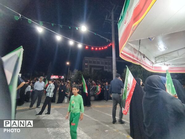 حضور پرشور ملت عظیم الشان ایران در دویست ویازدهمین شب ازتجمعات مردمی 