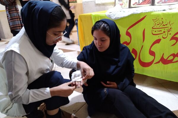اجرای مانور زلزله و ایمنی در مدارس ناحیه 3 شیراز 