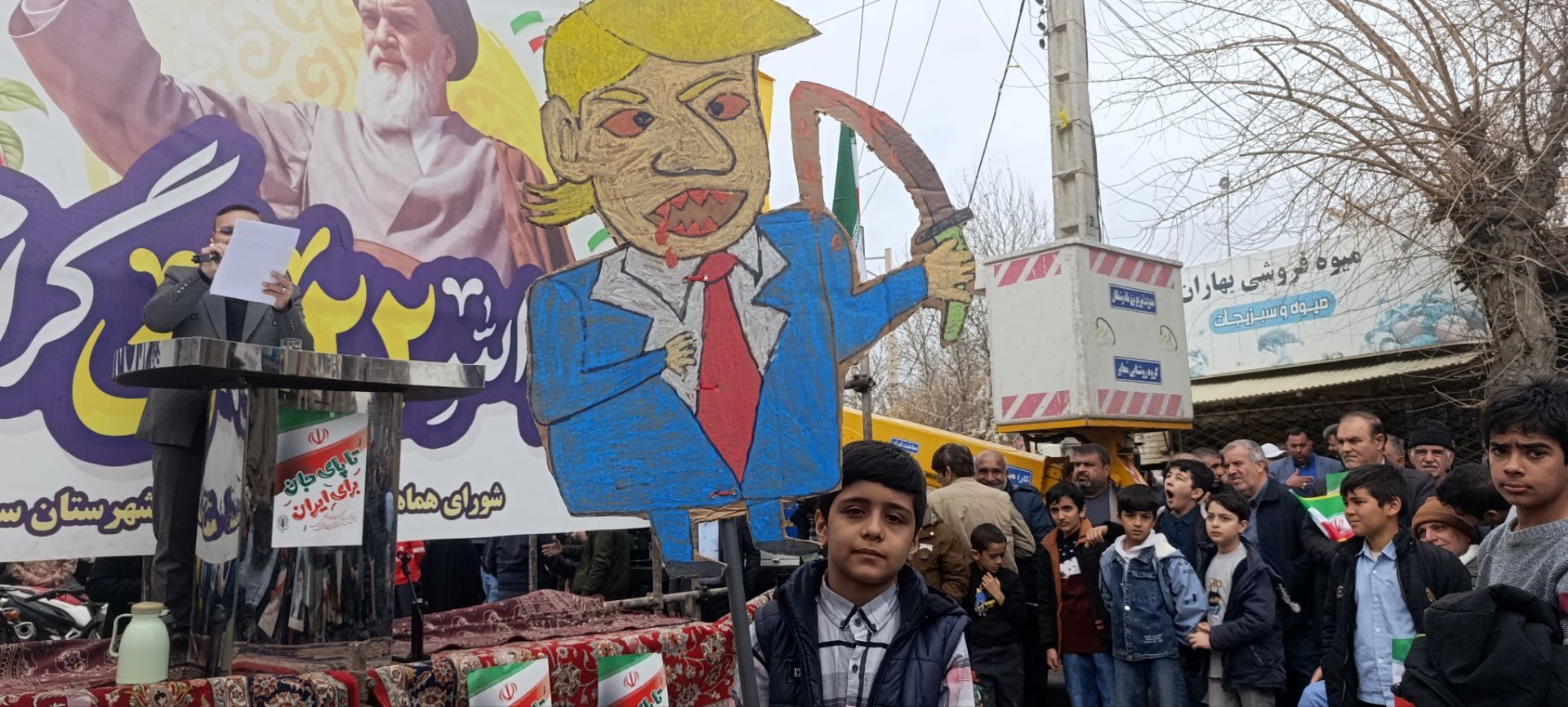 حضور پرشور مردم سملقان در راهپیمایی ۲۲ بهمن