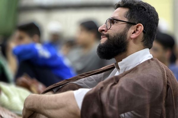 حضور دانش‌آموزان معتکف ناحیه دو شهرری در جلسات بصیرتی