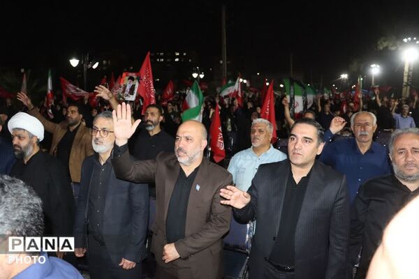 آیین باشکوه یادبود آقای شهید ایران در کهریزک 
