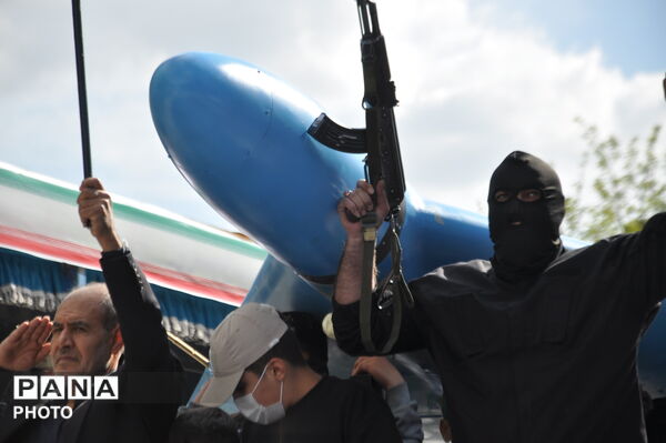 شکوه رزمایش «جانفدا برای ایران امام رضایی» در کرمانشاه