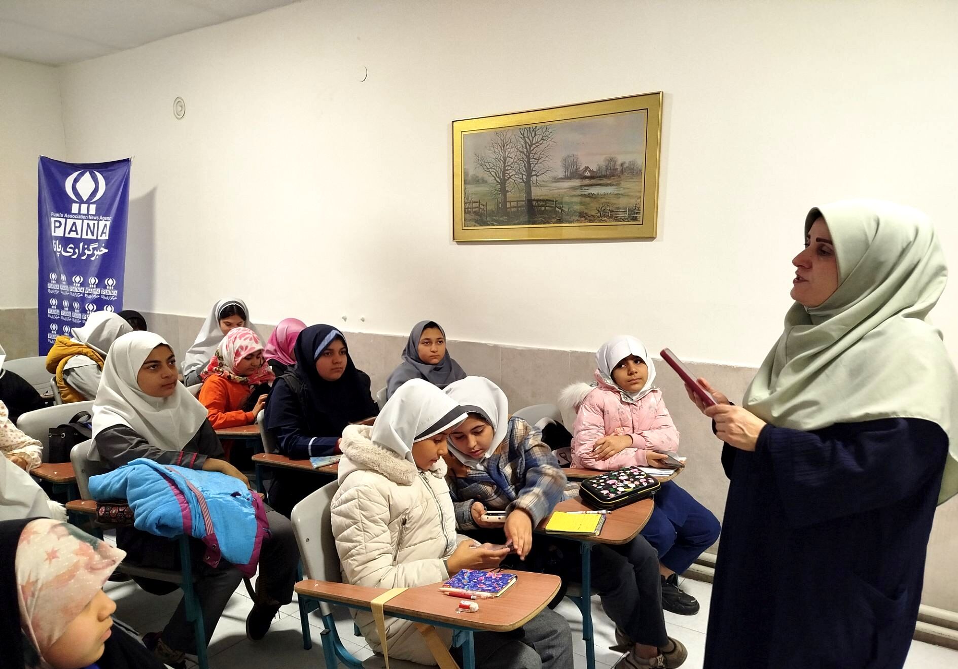 دومین جلسه کارگاه آموزشی خبرنگاران پانا ناحیه 4 کرج 