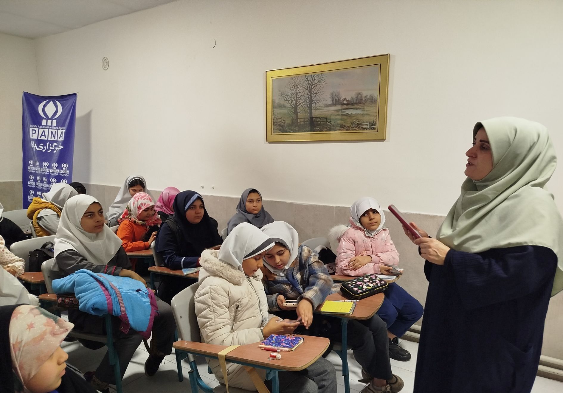 دومین جلسه کارگاه آموزشی خبرنگاران پانا ناحیه 4 کرج 