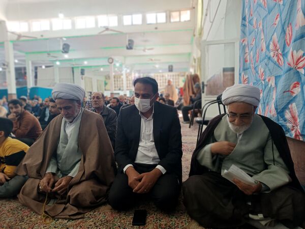 پایان یک ماه بندگی خداوند و نماز عید فطر در گناباد