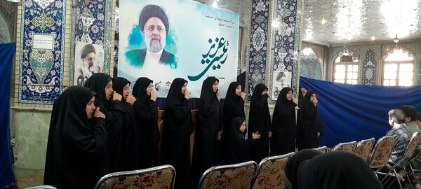 بزرگداشت شهید رئیسی با حضور پیشتازان سازمان دانش‌آموزی