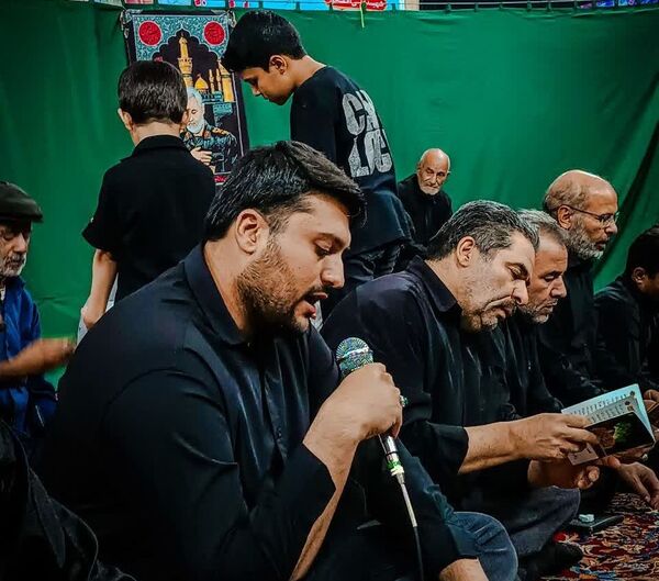 مراسم سوگواری شهادت امام رضا (ع) در شهر رباط‌سنگ 