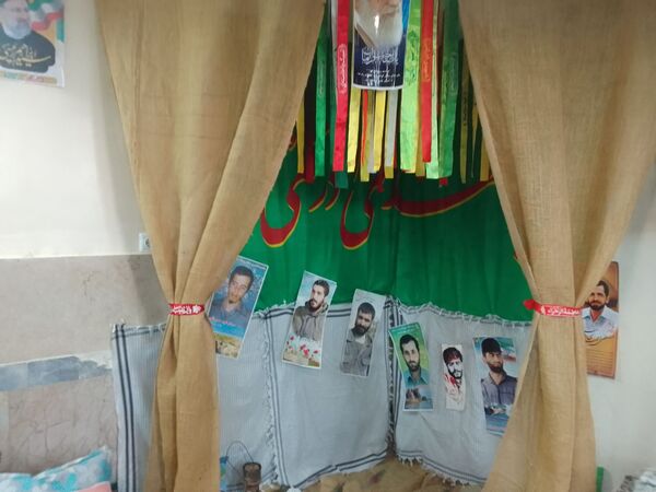 مراسم معنوی اعتکاف در مسجد صاحب الزمان جوادیه