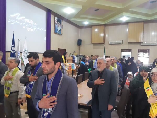 مراسم سالروز تأسیس سازمان دانش‌آموزی در مازندران